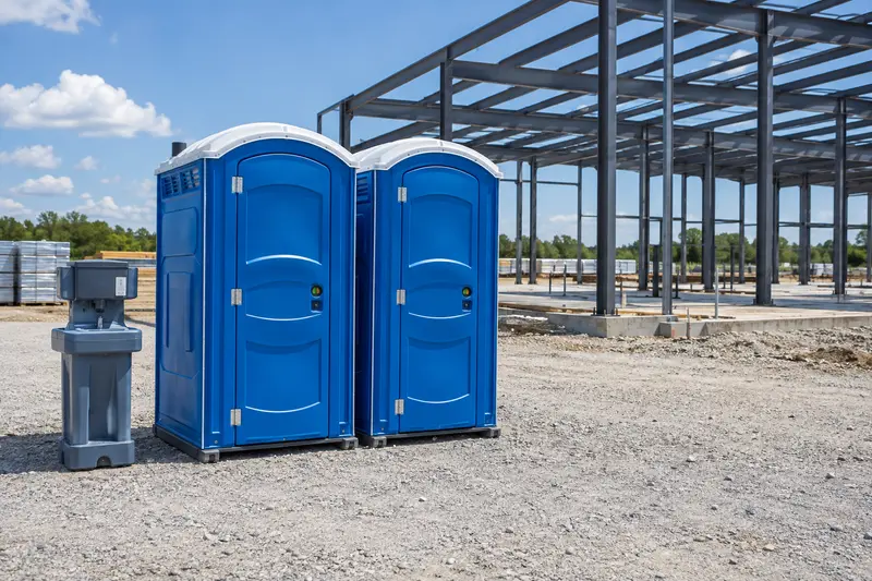 Portable sanitation option for rental planning